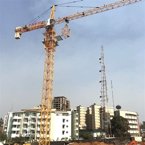 High Quality Construction Site Used Tower Crane 60m Specification