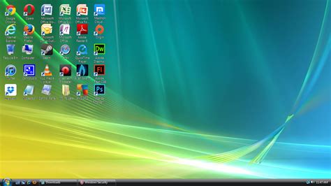 Windows Vista Desktop Screen