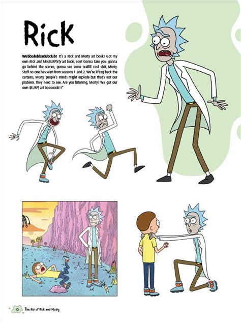 Preview The Art Of Rick And Morty Hardcover Dark Horse