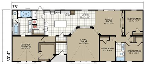 Innovation HE 3270 - Champion Homes | Champion Homes (With images) | Mobile home floor plans ...