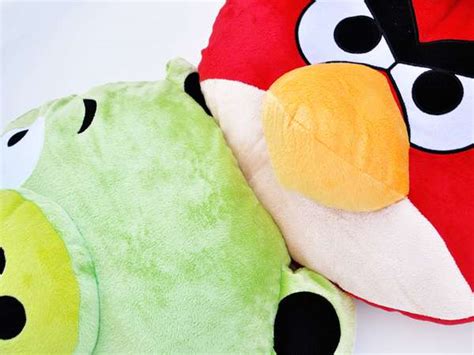 Raging Avian Cushions Angry Birds Pillow Plush