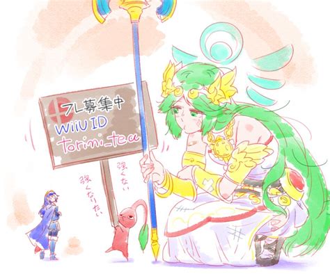 Lucina Palutena And Pikmin Fire Emblem And 5 More Drawn By