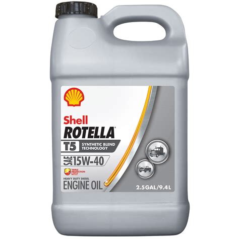 Best synthetic engine oil for scooter! Shell Rotella T5 15W-40 Synthetic Blend Diesel Engine Oil ...