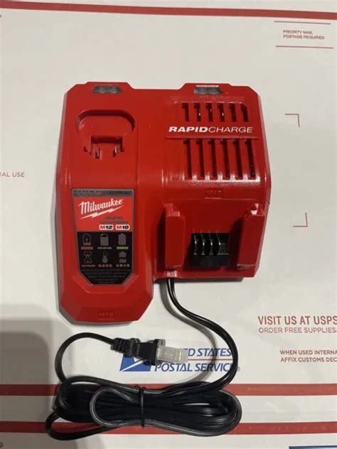 Brand New Genuine Milwaukee M12 And M18 Rapid Charger 48 59 1808 42