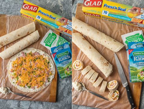 Chill until ready to slice and serve. Ham and Cheese Roll Ups (Tortilla Roll Ups) - The Cookie ...