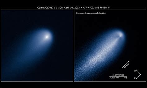 Hubble Captures Comet Ison Nasa Solar System Exploration