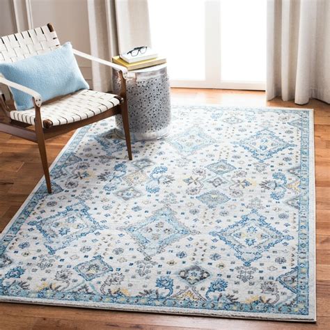 Darby Home Co Minonk Ivorylight Blue Rug And Reviews Wayfair