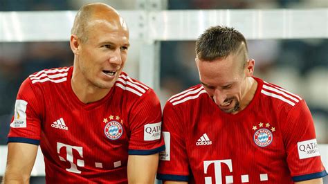 Bayern Munichs Arjen Robben And Franck Ribery An Exclusive Double