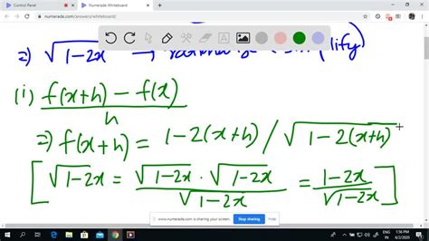 solved simplify the difference quotients f x h f x h and f x f a x a by