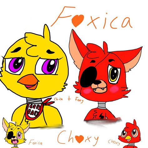 Foxy X Chica By Wendythewolfanimatr On Deviantart