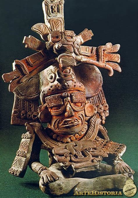 No need to wander anywhere. Urna funeraria con el dios viejo. Cultura Zapoteca (Monte ...