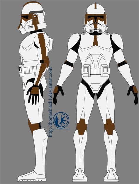 354th Clone Trooper Phase Ii Armor By Arftrooperghost On Deviantart