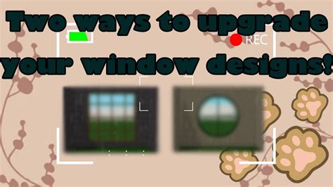How To Upgrade Basic Windows Bloxburg Tutorial Youtube