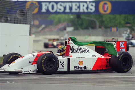 1993 Australian Gp Last Victory For Ayrton Senna And Last Race For Alain Prost
