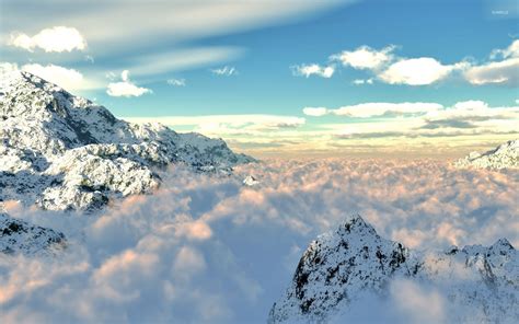 Free Download Clouds In The Mountains Wallpaper Nature Wallpapers 17834