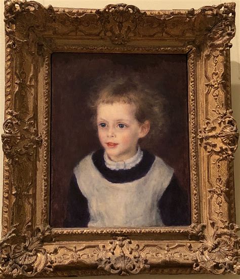 Pierre Auguste Renoir Portrait Of Marguerite Berard Actual Painting