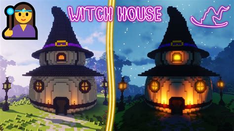 Minecraft Building Fairy Witch House Minecraft Halloween Youtube
