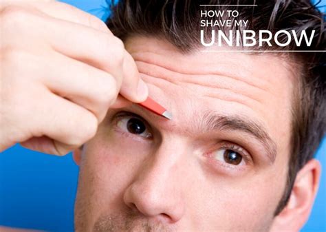 How To Shave My Unibrow Barbers Corner