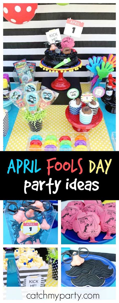 Have Fun With This Awesome April Fools Day Party Love The Cookies