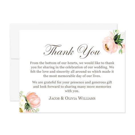 How To Write A Wedding Thank You Note 59 Off