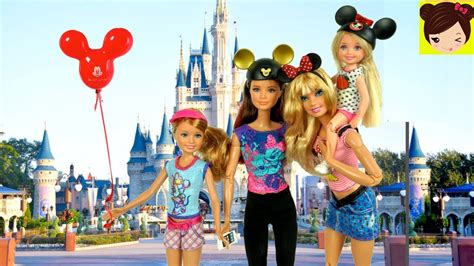 Barbie Y Sus Hermanas Van Al Parque De Disney World Los Juguetes De