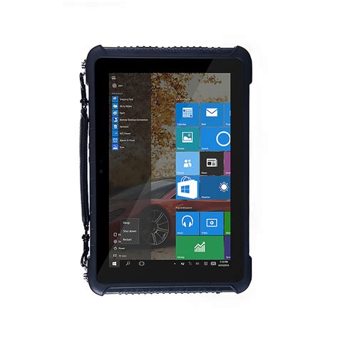 101 Inch Ip65 Windows 10 Rugged Tablet With 1d2d Barcode Scannernfc