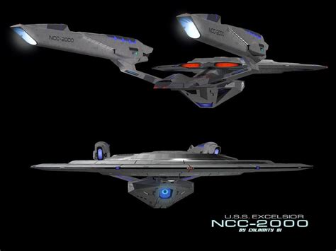 Jjverse Excelsior By Calamity Si Star Trek Ships Starfleet Ships
