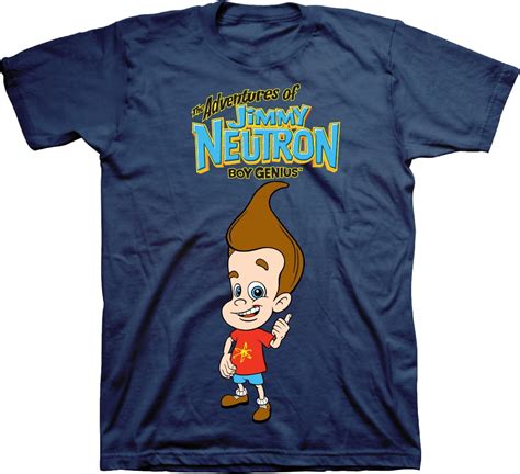 Mens Nickelodeon Jimmy Neutron Shirt The Adventures Of Jimmy Neutron