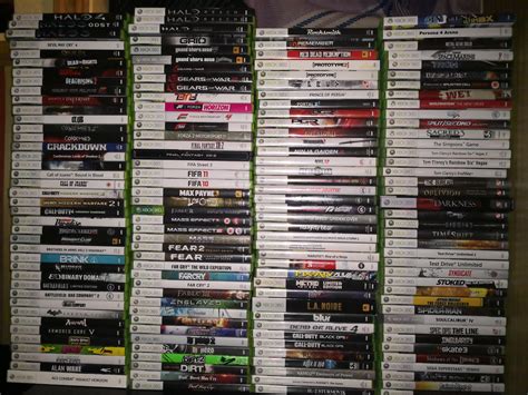 Xbox 360 Game Collection Of Reddit User Uwolfnight676