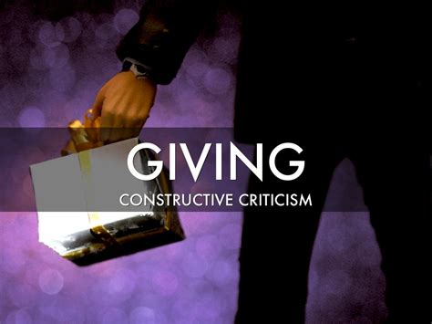 Giving And Receiving Constructive Criticism By Rodrigo