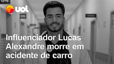 Influenciador Lucas Alexandre Morre Aos 22 Anos Em Acidente De Carro Em