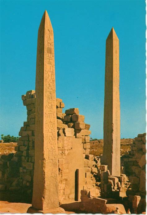 Karnak Pylony I Obeliski Pylon Iii Vi Egipt Zabytki
