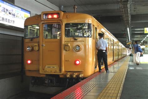 Jr西日本 国鉄115系電車 クモハ115 1544 岡山駅 鉄道フォト・写真 By Trdamさん レイルラボraillab