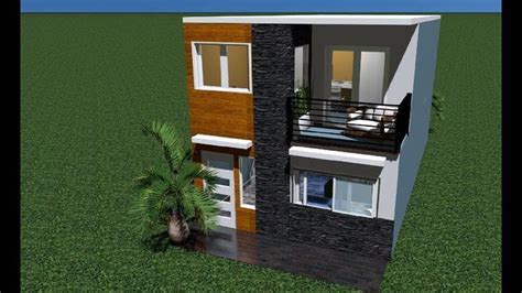 Casa pequeña 6x15m con terraza. Casas Con Terraza Al Frente De 6 Mts - 600sft duplex house plan - Google Search | Duplex house ...