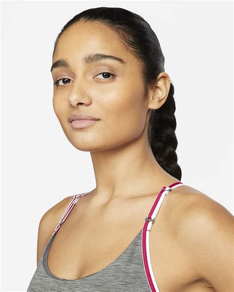 Nike Dri Fit Indy Womens Light Support Padded Logo Sports Bra Nike Pt