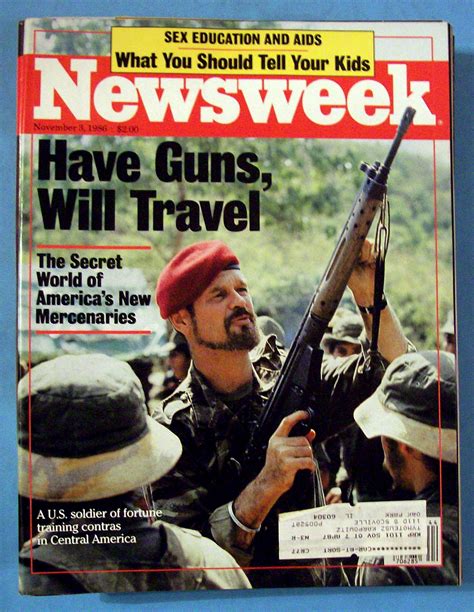 Newsweek Magazine November 3 1986 Mercenaries