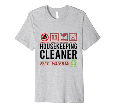 Housekeeping Cleaner T Shirt 4lvs