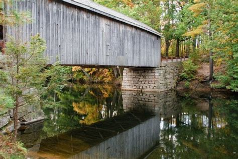 These 10 Beautiful Covered Bridges In Maine Will Remind You Of A