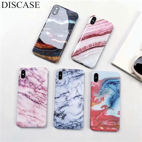 Discase Luxury Marble Phone Case For Iphone Xr Xs Max X 8 7 6 6s Plus