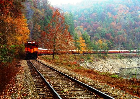 Fall Train Wallpaper Wallpapersafari