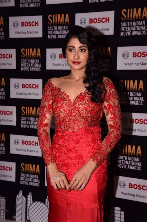 Actress Regina Cassandra Photos At Siima Awards In Red Gown Cinehub