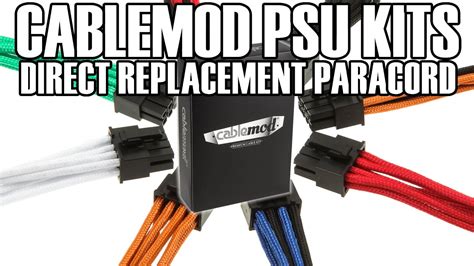 Watch braided vs rubberized vs paracord on streamable. CableMod Individually Paracord Braided PSU Cable Kit Review Corsair EVGA Seasonic - YouTube