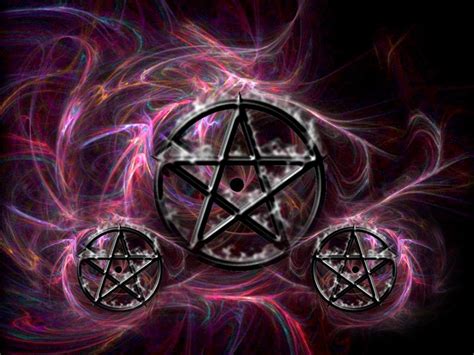 Wiccan Pentagram Wallpaper Wallpapersafari