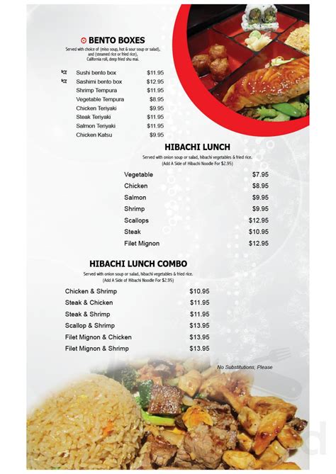 Misono Sushi & Asian Bistro menu in Blaine, Minnesota, USA