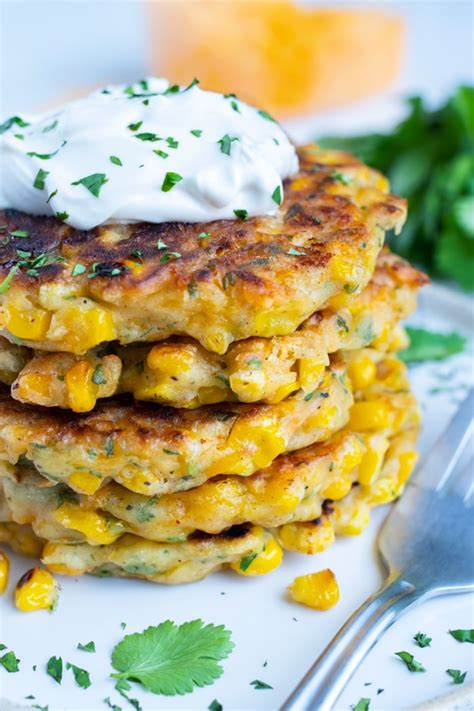 Crispy Southern Corn Fritters Recipe Evolving Table