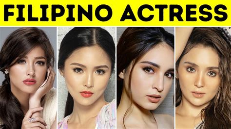 10 Most Beautiful Filipina Actresses Philippines Celebrities Gambaran