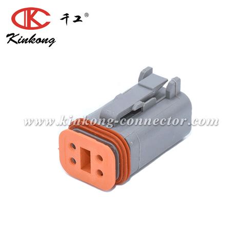 4 Pin Waterproof Male Dt Series Connector Electrical Connectors Dt04 4p