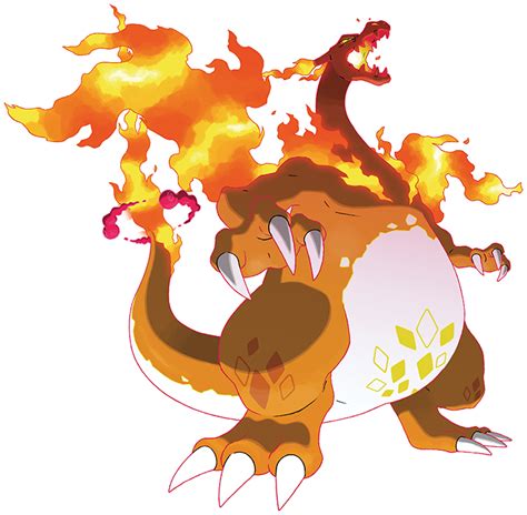 Dracaufeu Gigamax Eb Charizard Art Pokemon Pokemon Art