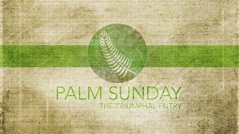 March 28 2021 Palm Sunday 2021 Pepc
