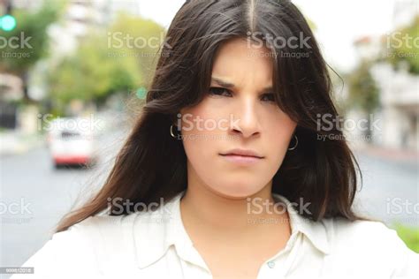 Angry Young Woman Stock Photo Download Image Now Sadness Women